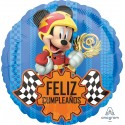 Globo Mickey Coche feliz Cumpleaños